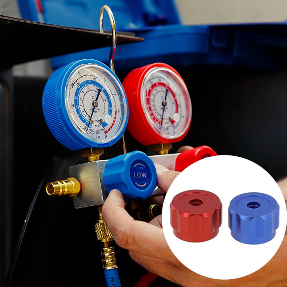 Runder Aluminium-Radknauf für HVAC-Verteiler, Klimaanlagen-Ersatzteile