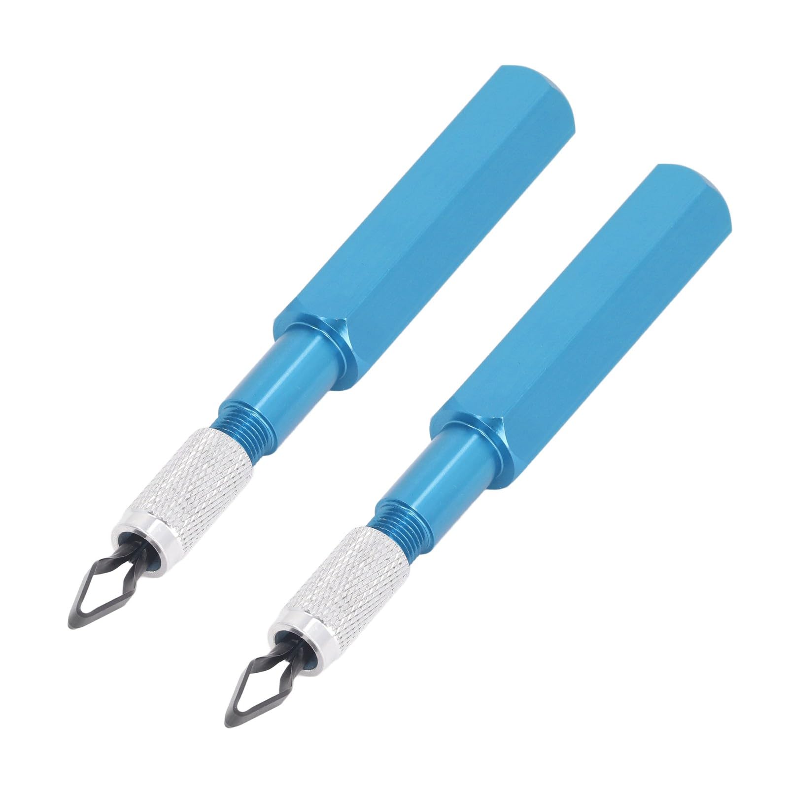 Floor Skiving Knife Premium Aluminum Alloy Handle High Speed Steel Blades Professional PVC Floor Trimming Tool for Wall Base Corners Welding and Smoothing Surfaces Industrial