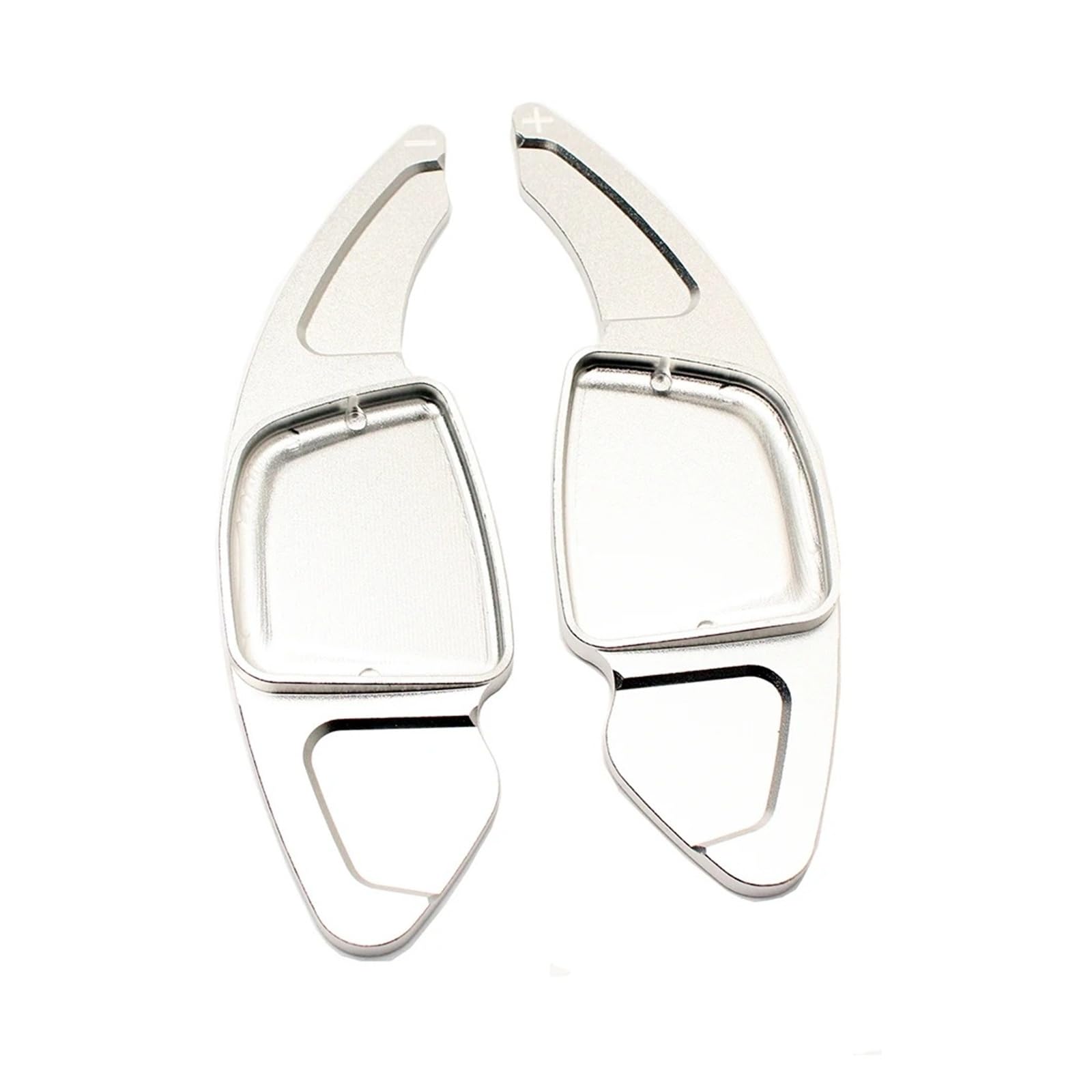 Zhangzhengyao Silver Car Steering Wheel Shifter Paddle For A1 For A3 For A4 For A8 For S8 For D5 For A6 For S6 For C8 For A7 For S7 For Avant For Allroad Rs Car Steering Wheel Gear(Silver)