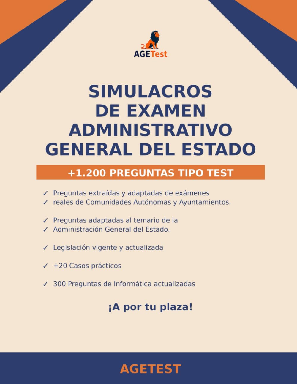 Exámenes de Administrativo de la Administración General del Estado C1: Preguntas adaptadas de CCAA y Ayuntamientos: Más de 1.200 preguntas de CCAA y ... de la oposición de administrativos de la AGE.