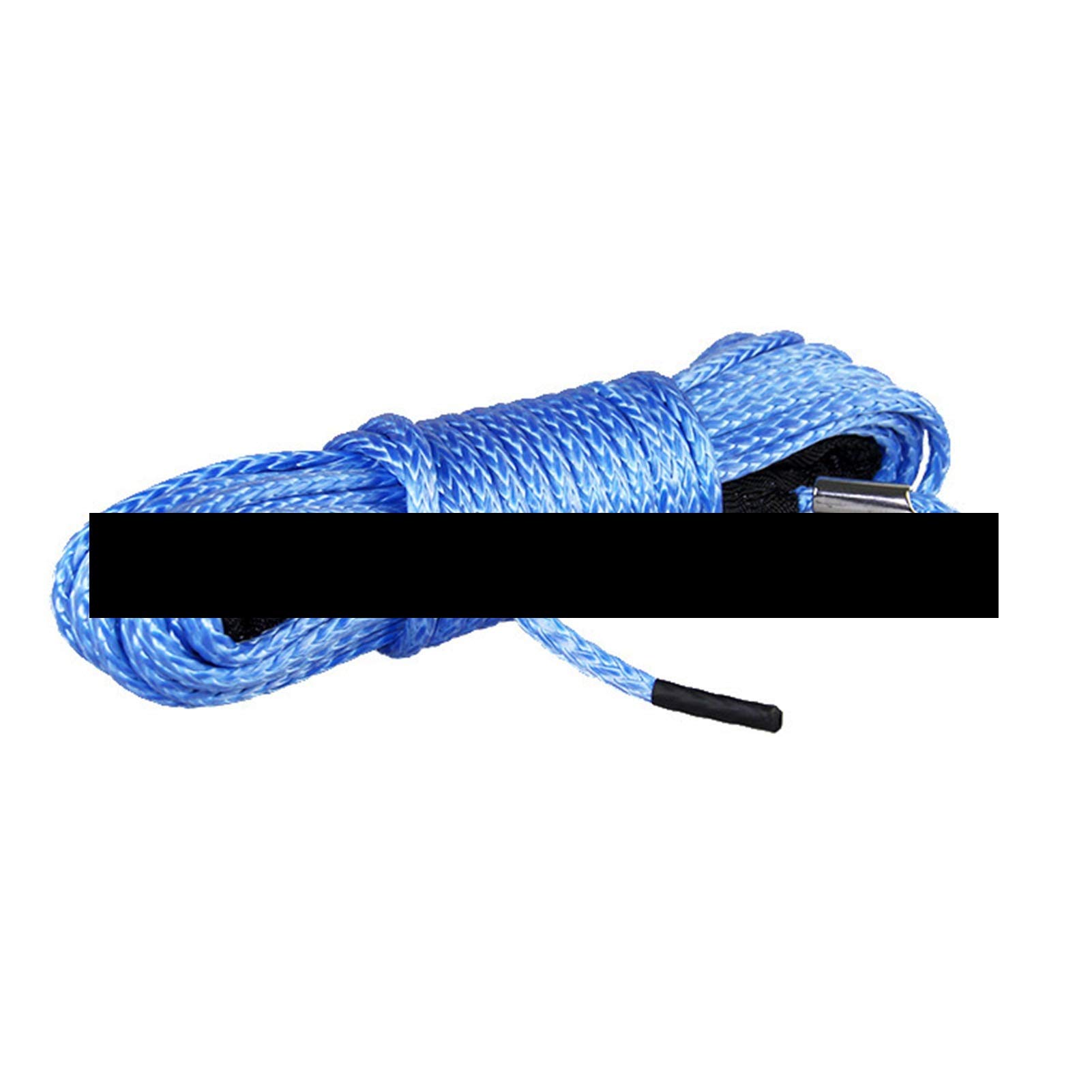 Per auto, camion, rimorchi, SUV Fune Per Verricello, Trazione Fuoristrada Ad Alta Resistenza Per Rotatori Per Auto ATV Da 7 Mm X 15 M Per SUV UTV(Yellow)