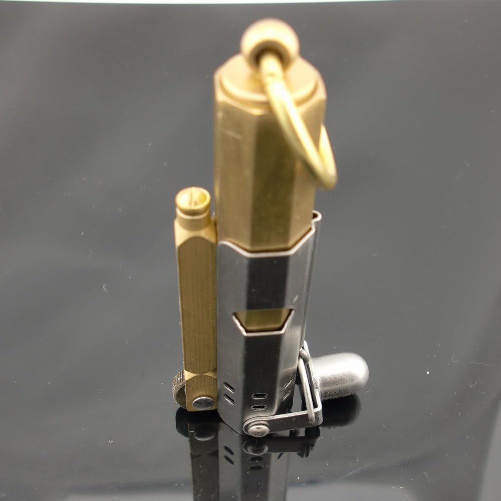 Original Old Styel Brass Kerosene Lighter Gift for Men
