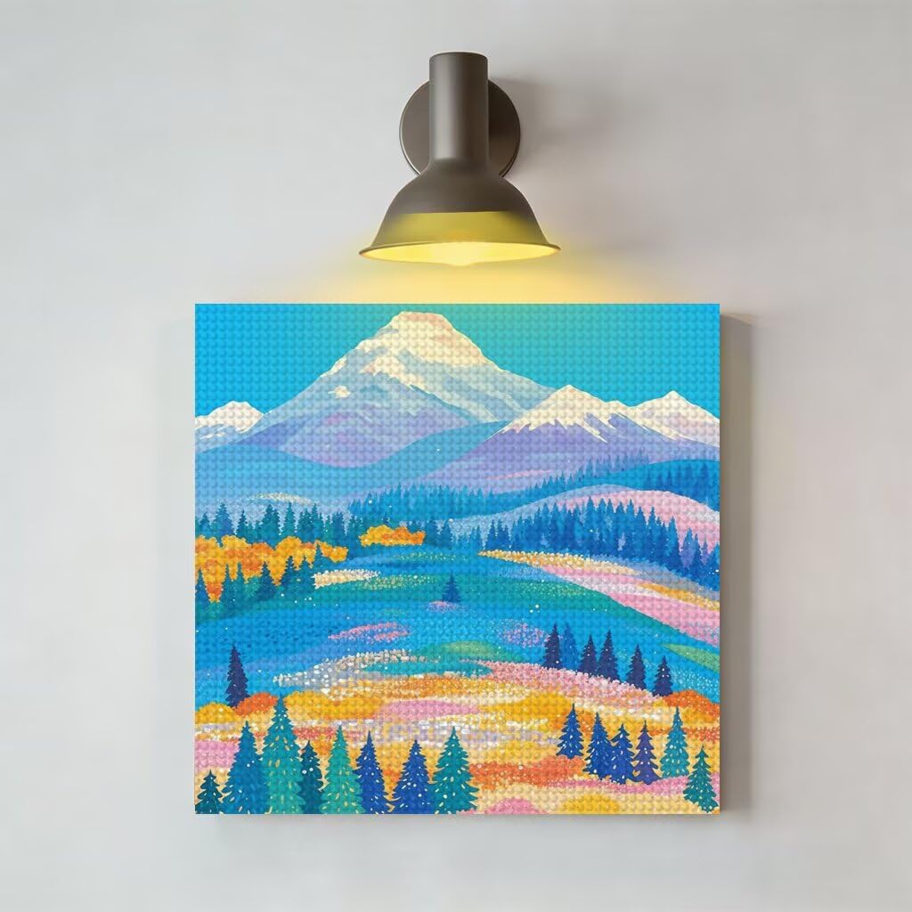 Wiosenne zestawy artystyczne z diamentami dla dorosłych, 61 x 79 cm, małe malarstwo diamentowe, użytki zielone, płótno, kryształ, sztuka i rękodzieło, zestawy DIY, zestawy hobbystyczne, 5D, obrazy do