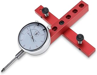 Table Saw Dial Indicator Table Saw Alignment Gauge Adjustable Saw Dial Gauge Table Saw Fence Alignment Jig for Aligning and Calibrating Work Shop Machinery(0-1