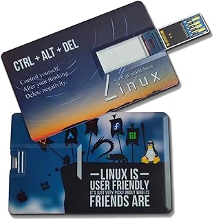 20-in-1 64GB Bootable USB Drive 3.0 with Windows 10 | 11 | Mint | Kali |Tails | Ubuntu | Fedora | Arch | OpenSUSE | Debian | Rocky | Major Linux，All Supported UEFI and Legacy…