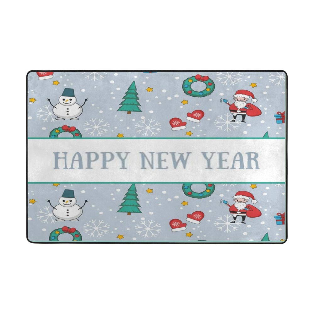 Tapis de maison moderne Merry Christmas : l'idée cadeau idéale pour Noël