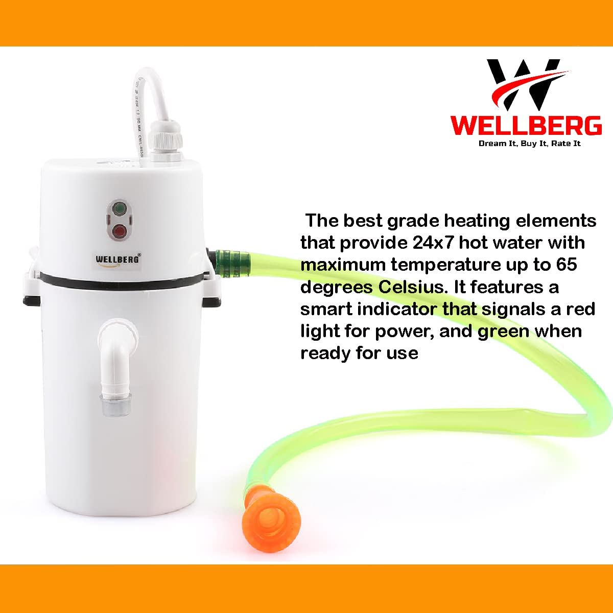 Buy Wellberg Instant Geyser Online at Low Prices in India - Amazon.in