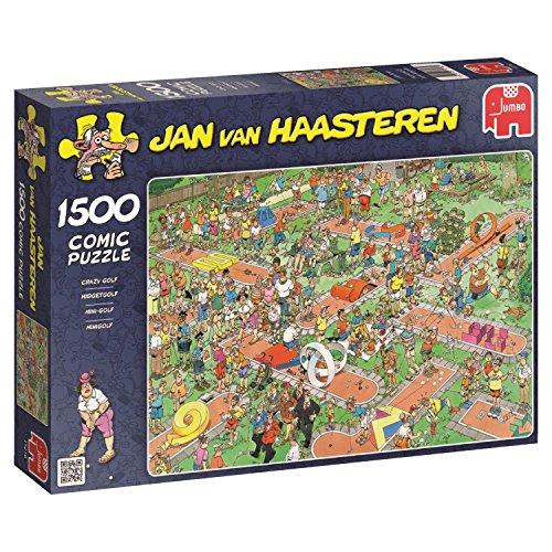Preisvergleich Produktbild Jumbo 17216 - Jan van Haasteren - Minigolf, 1500 Teile
