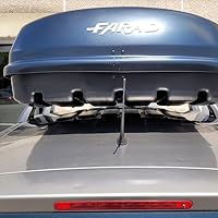 Box Auto Farad 680 Litri Nero Lucido - Per Barre Portabagagli, Chiusura A Chiave