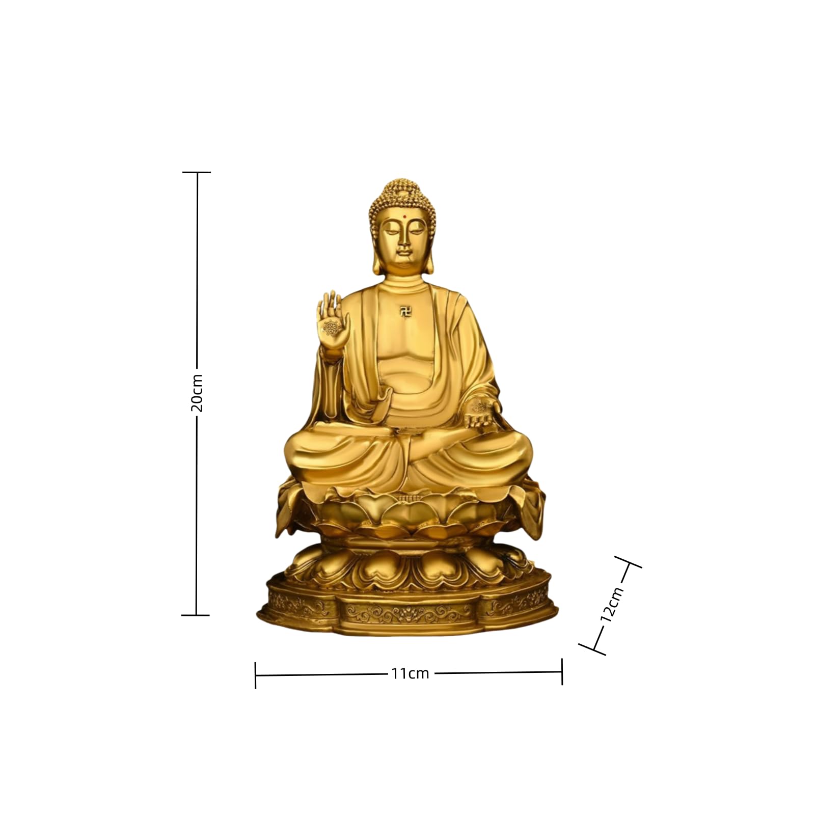 掛け物の仏像，真鍮製，重約3500克 掛け物の仏像，真鍮製，重約3500克