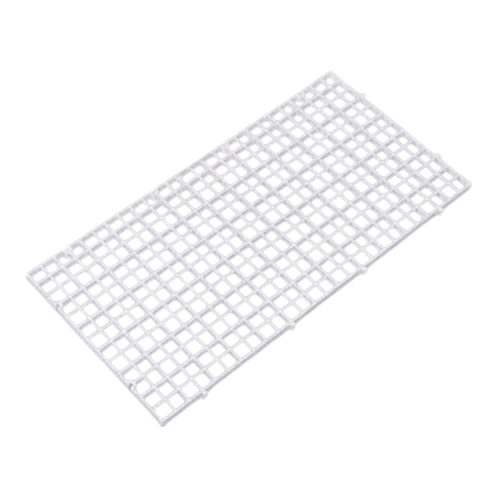 KiBcsLic Fish Tank Divider Lid Cover for Easy Installation And Separation, White, 30x15x1.5cm