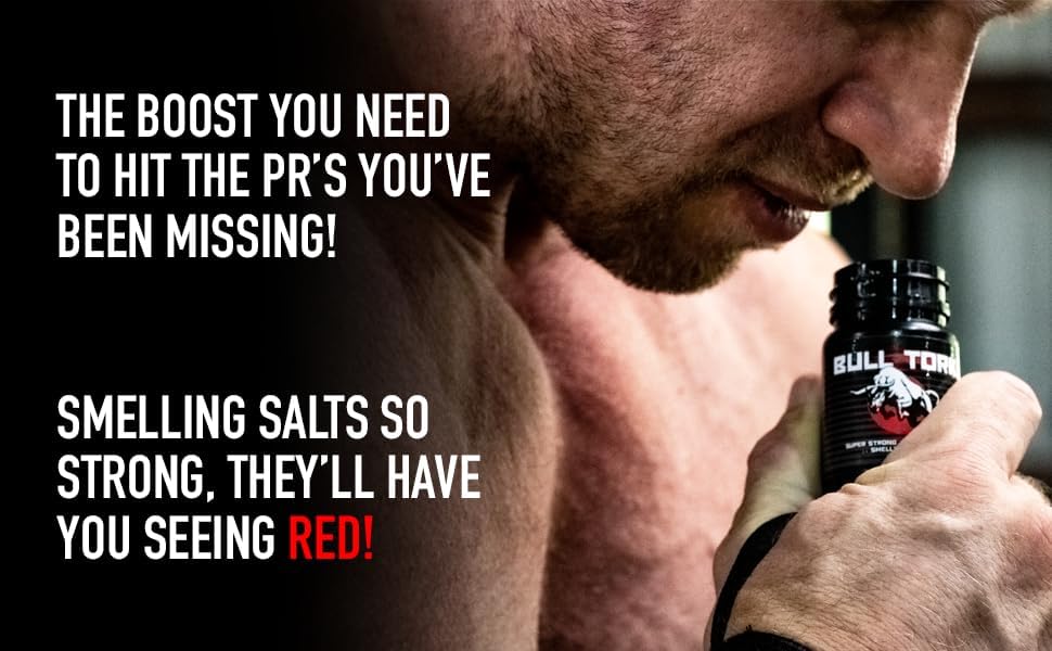 Miniatura 2 de Bull Tork - Sales aromáticas (1 botella), de acción rápida, ultra fuerte, sales olorosas de calidad premium para atletas, levantamiento de pesas,