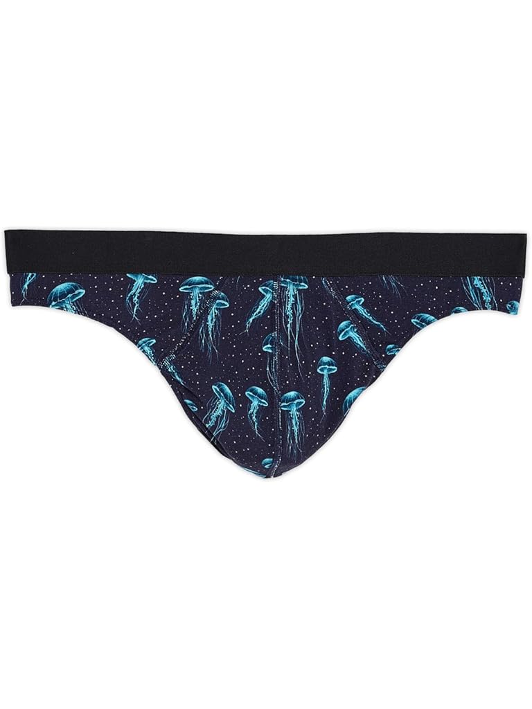 Black MeUndies UltraModal™ Core Pouch Front Thong