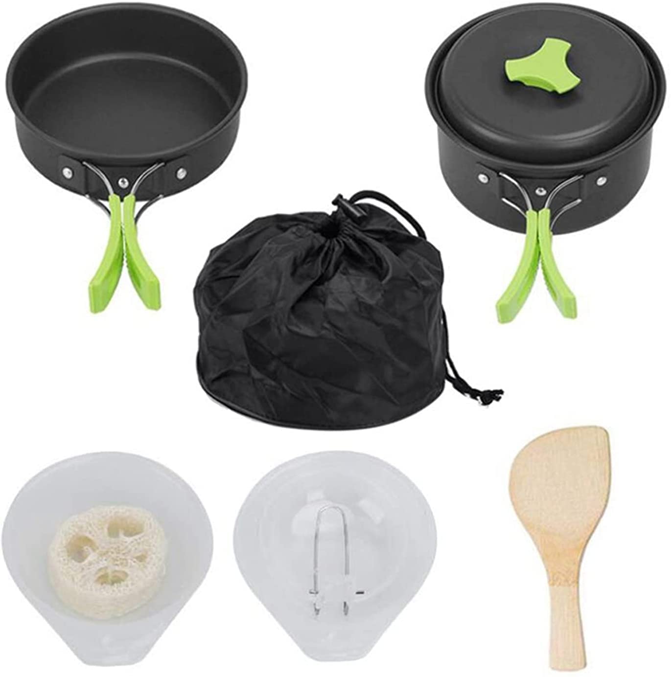 Ensemble de cuisine plein air vert XMING contre l'encombrement