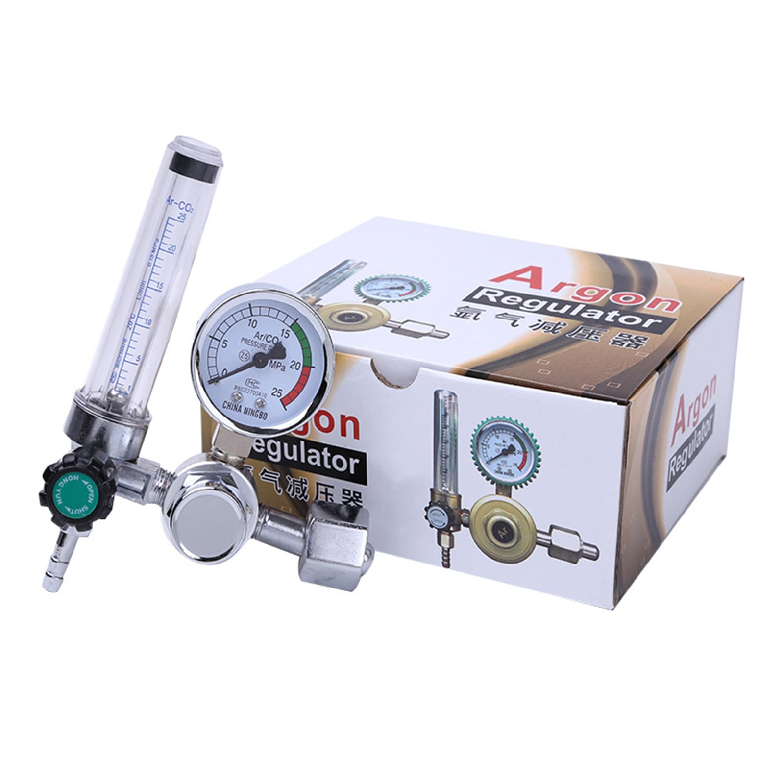 Kaccde Argon Pressure Reducer Design For Stable In Harsh Environment Stainless Steel Construction Rare Regulator