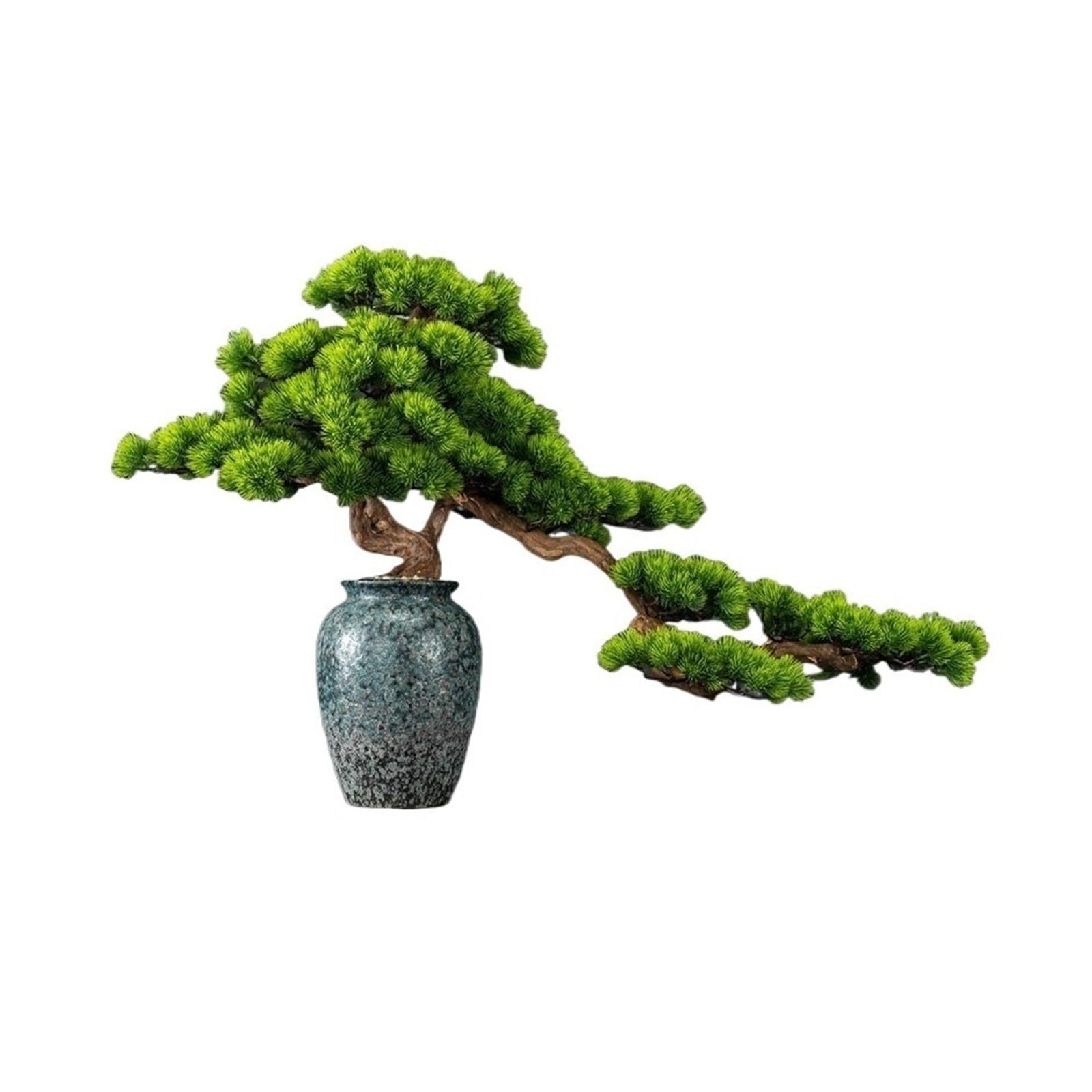 GLJTUO Artificial Trees Large Artificial Bonsai Pine Tree Realistic Plants for Office Desktop Use Decoration Simulated Pine