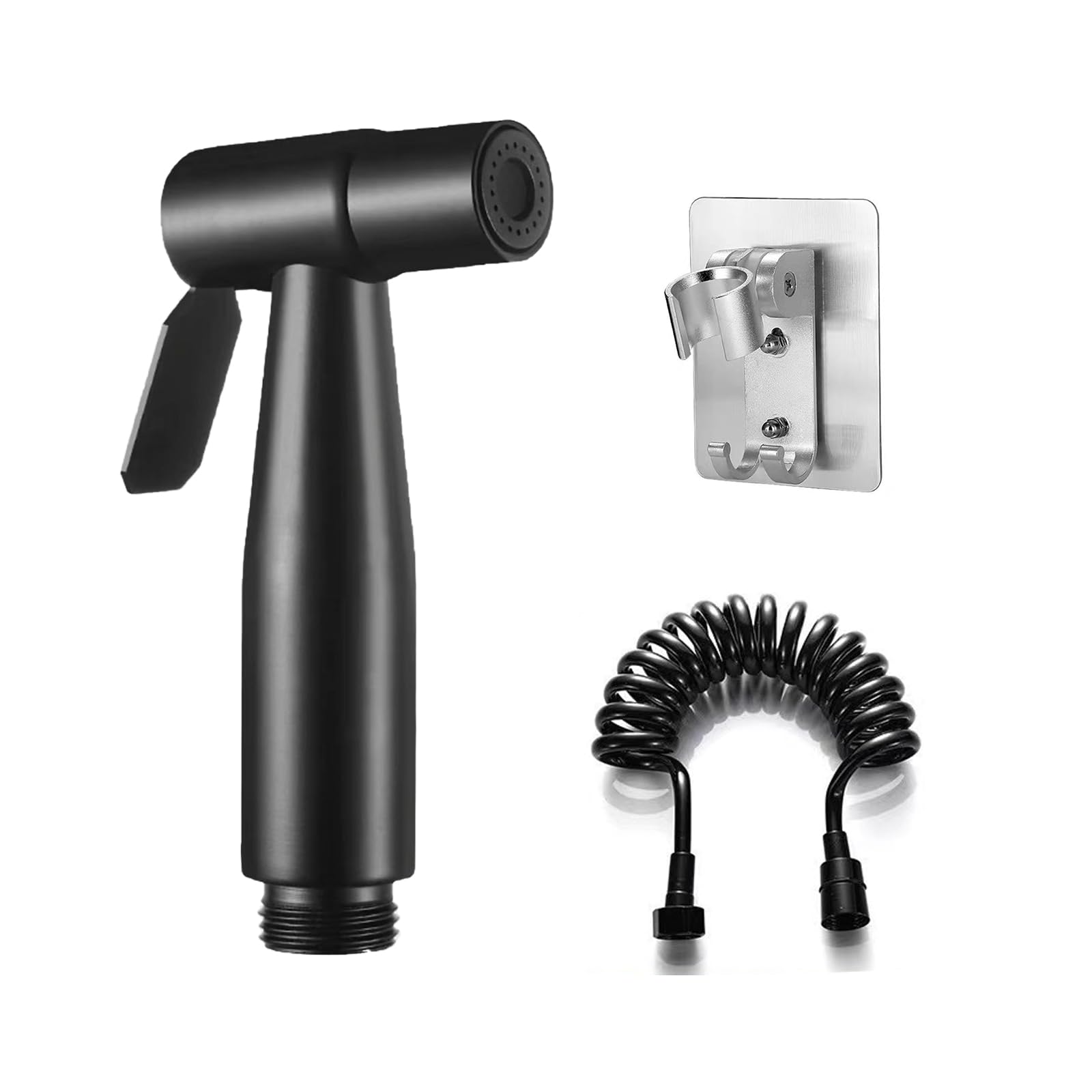Opryskiwacz bidet prysznic bidet zestaw prysznicowy bidet toaleta ze stali nierdzewnej prysznic hydroskopowy bidet toaleta prysznic toaleta toaleta toaleta pieluchy do czyszczenia (czarny)