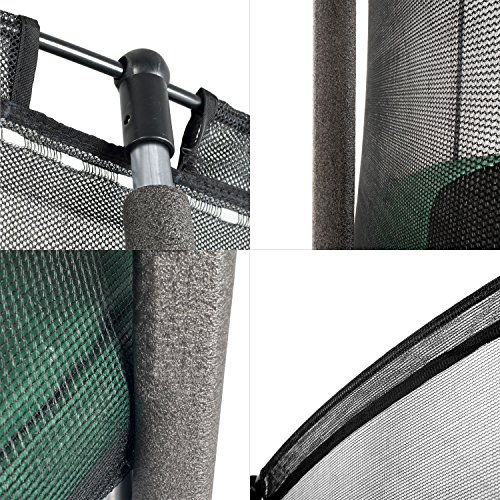 Ampel 24 Outdoor Trampolin Ø 305 cm, 366 cm, 430 cm oder 490 cm mit verstärktem Netz, Leiter und Windsicherung… – Bild 5