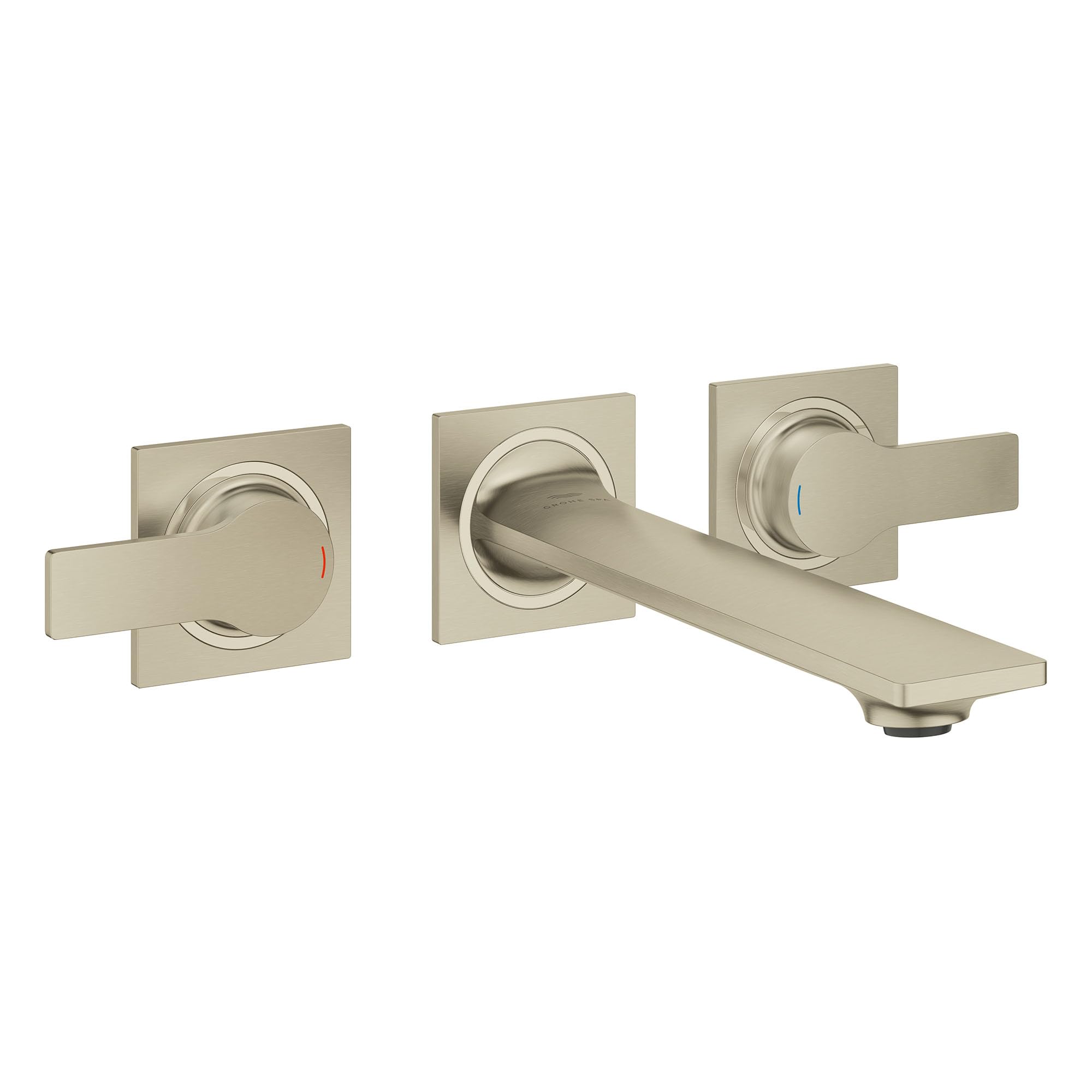 Grohe 20586EN1 - Allure 2-Handle Wall Mount Faucet 1 2 GPM - Brushed Nickel