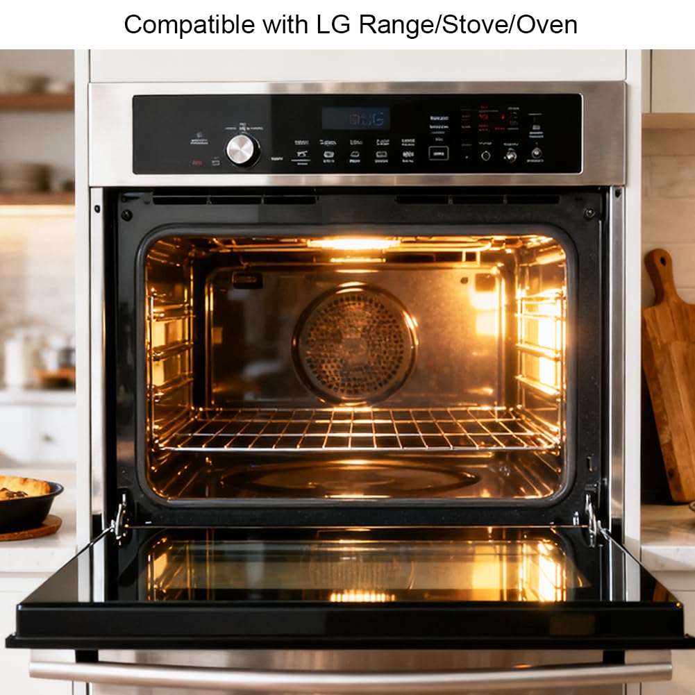 EAU61865302 Convection Fan Motor Compatible with LG Range/Stove/Oven, Replaces# AP6235453 PS12080212, 120V | 60Hz | 0.32A | 3000RPM