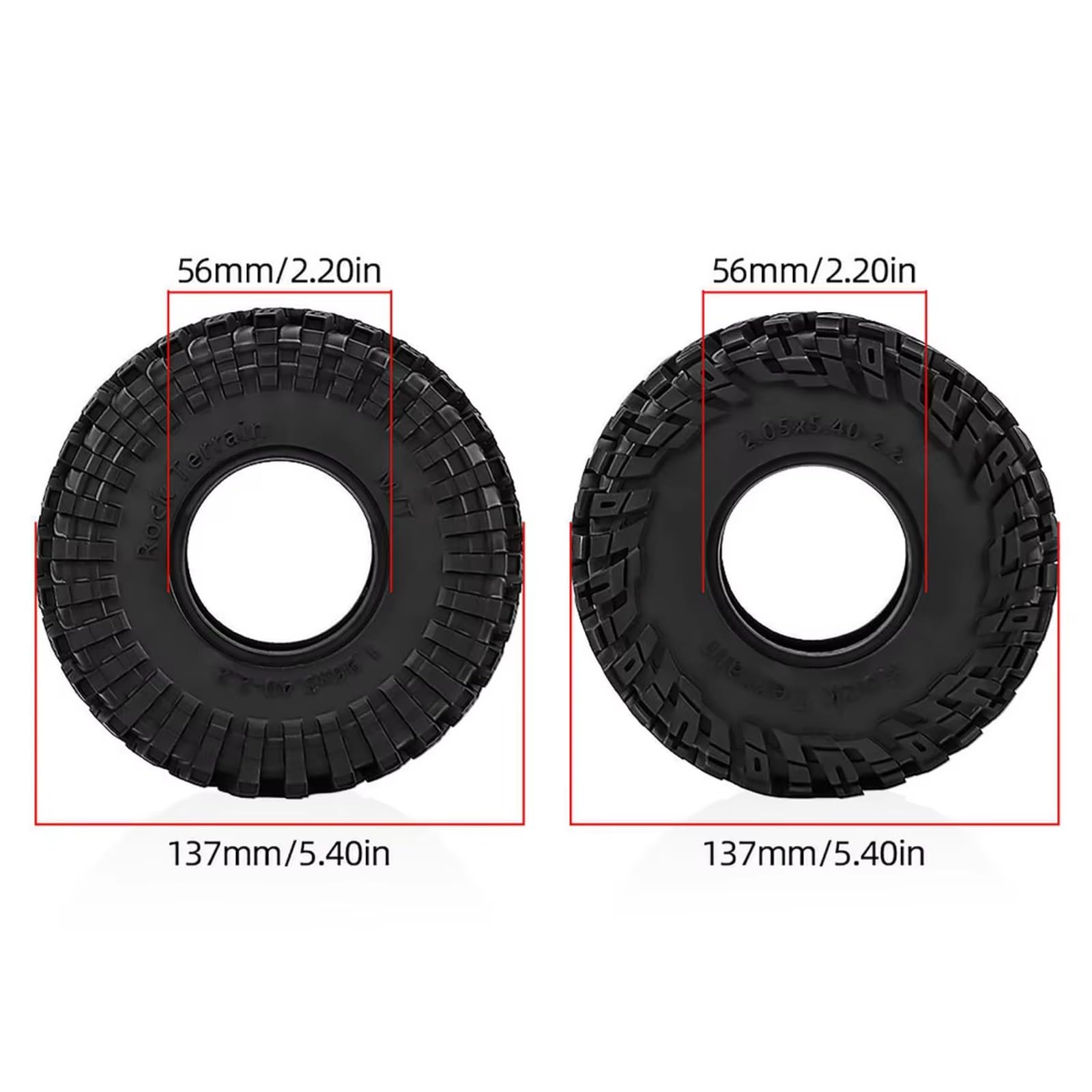 Pneumatici Modificano Parti Per Redcat Gen7/8 Per MST VS4-10 1/10 Accessori