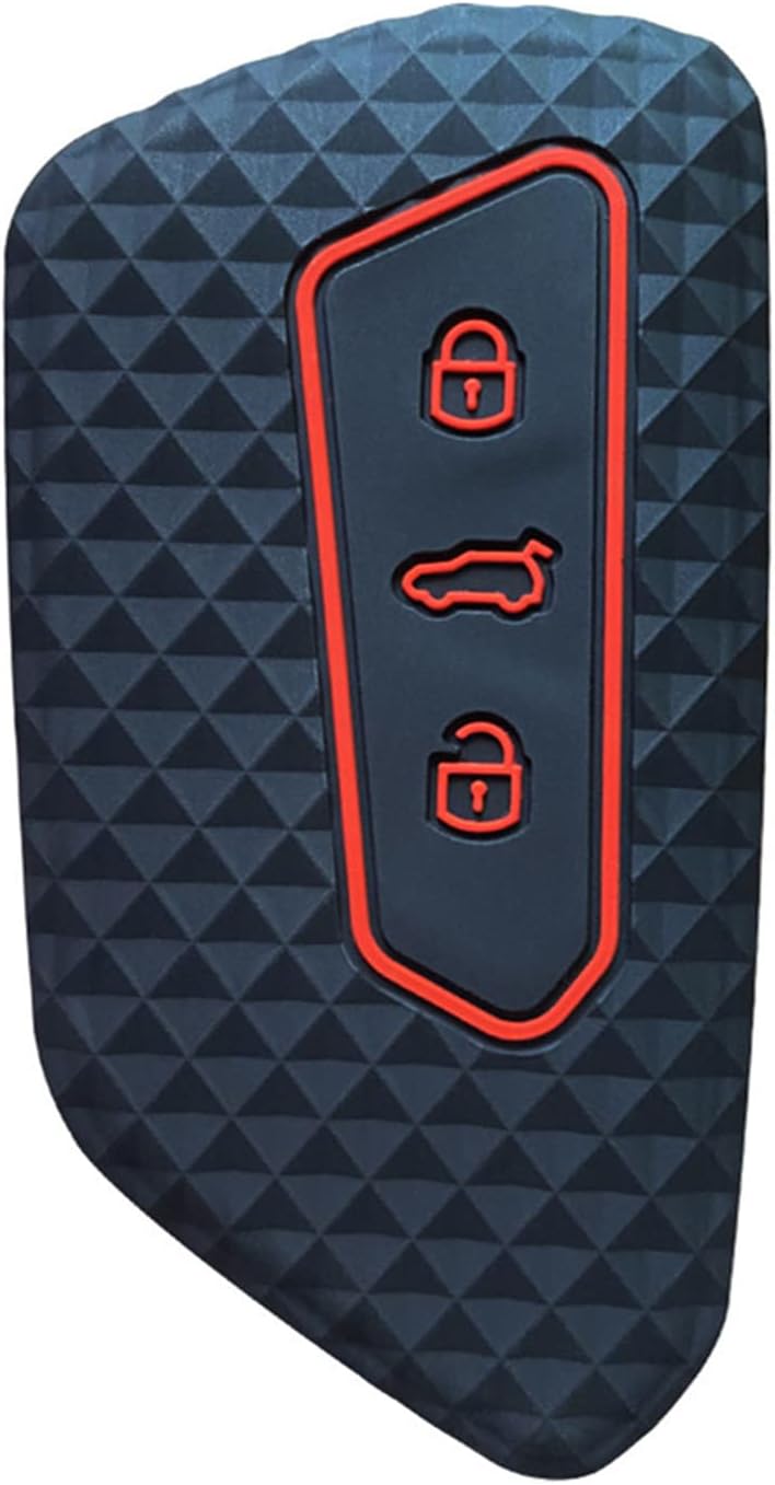 Berfea Key Fob Cover Silicone Key Case Protective Sleeve Remote ...