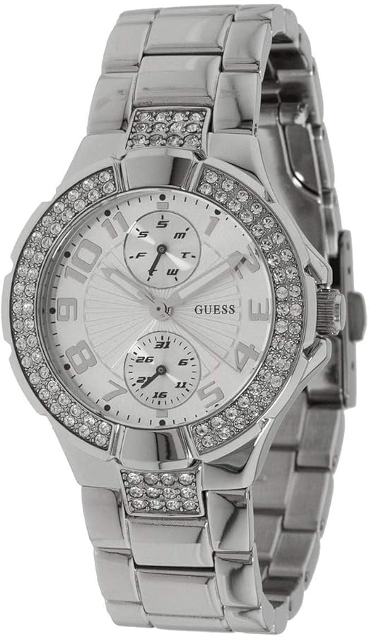 guess watches silver