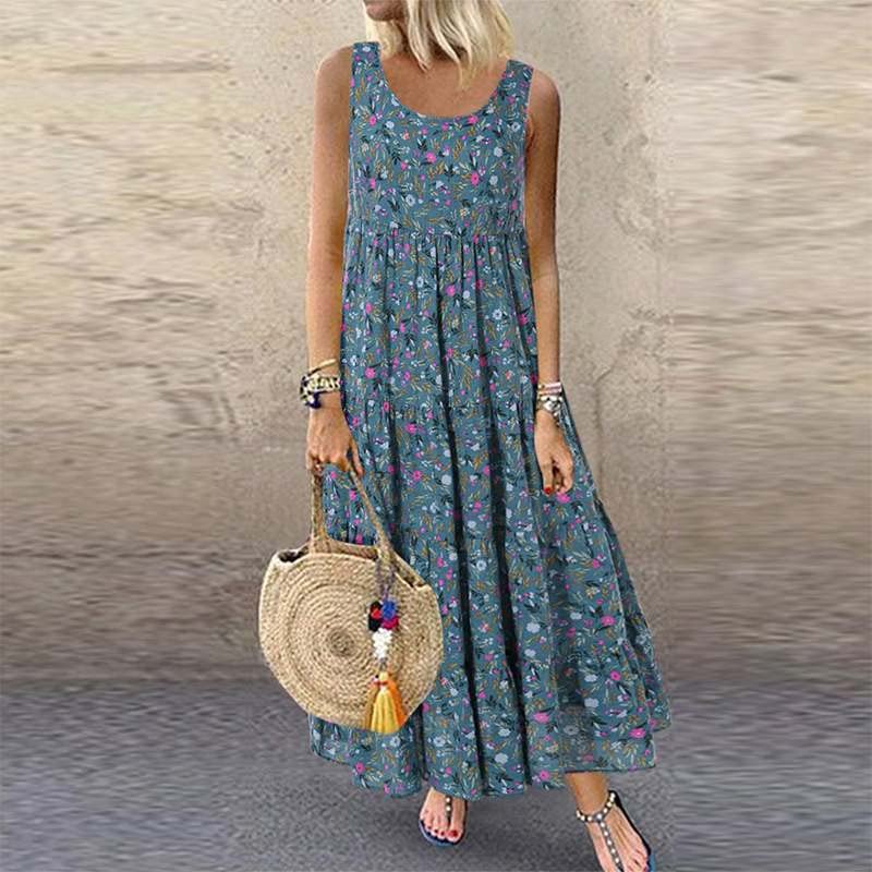 Summer 2022 Amazon Floral SLE Loose Maxi Boho Casual Dr 绸带 White Ribbon S offers donot miss 3 Summer 2022 Amazon Floral SLE Loose Maxi Boho Casual Dr 绸带 White Ribbon S offers donot miss