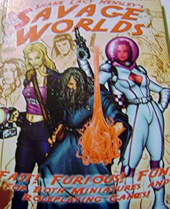 Amazon.com: Savage Worlds: For Both Miniatures and Roleplaying Games ...