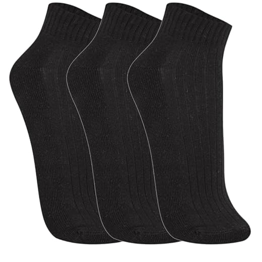 Kit com 3 Meias Cano Curto Atoalhada, Trifil, Adulto Unissex