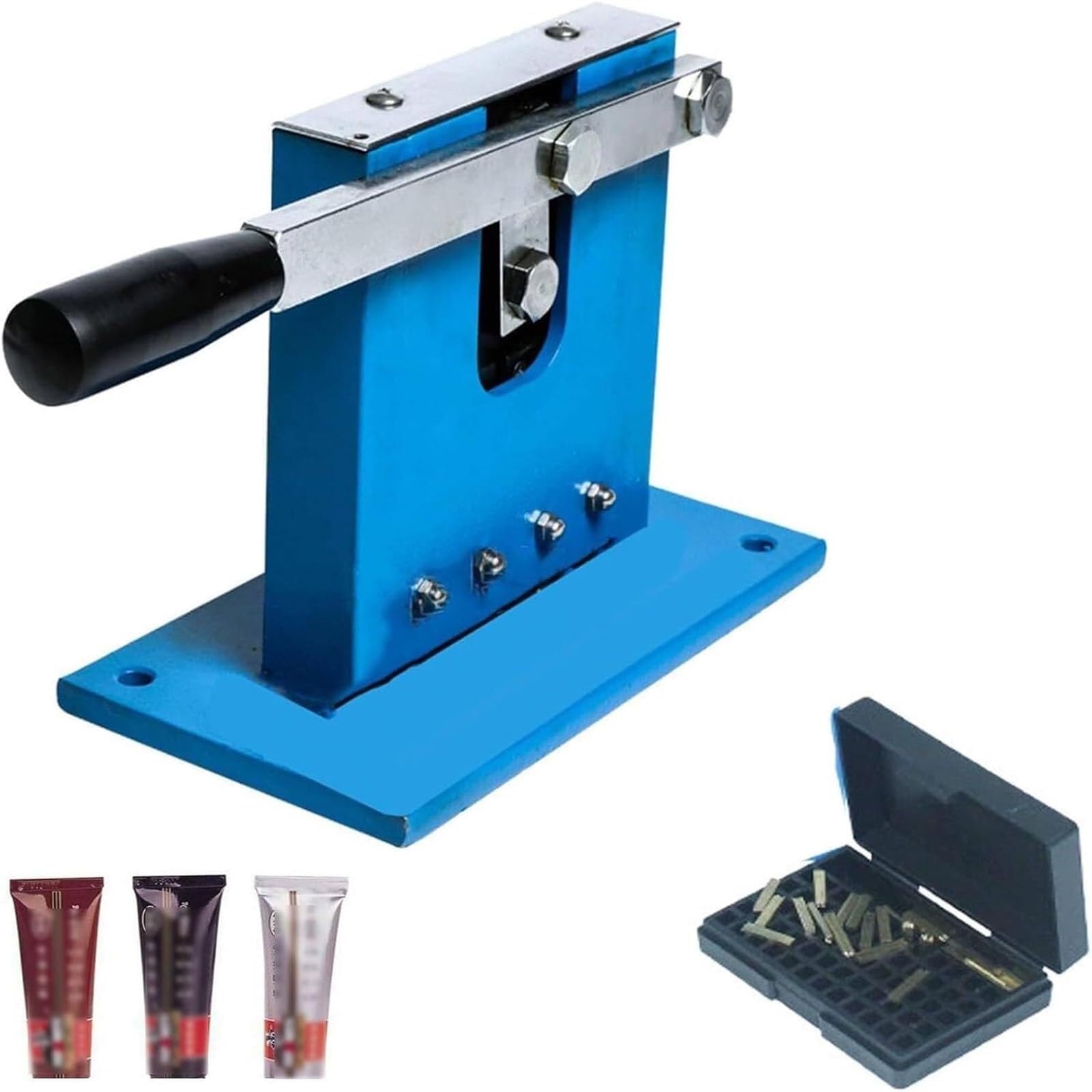 Tube Sealer for Aluminum Tube Toothpaste Cosmetic Cream Packing Manual Sealing Machine Sealer Ointment Tube Sealer with Number