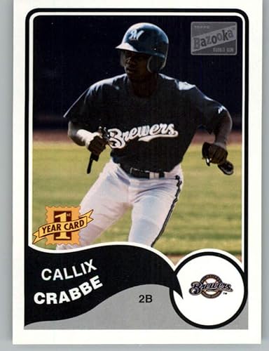 2003 Bazooka #232 Callix Crabbe NM-MT RC Rookie Milwaukee Brewers Baseball MLB