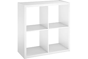 Stylish and Versatile: ClosetMaid 4549 Kallax 4-Cube Storage Shelf