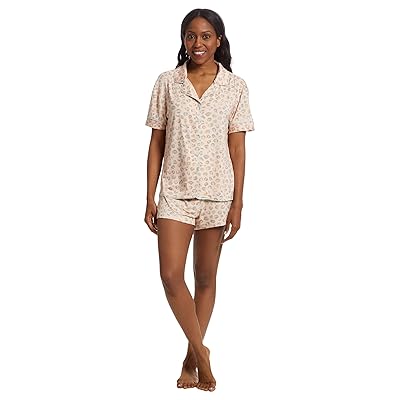 Honeydew Intimates All American Jersey Lace Shortie Set Women
