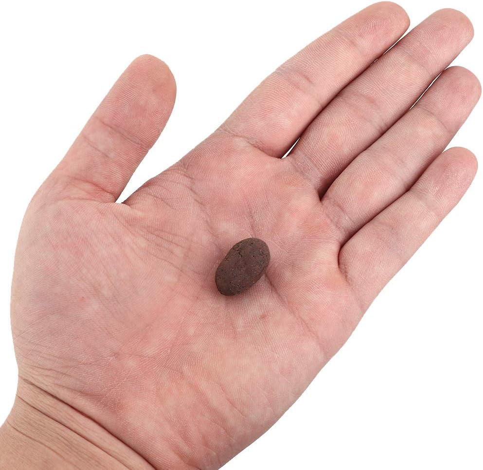 Fdit Hydroponic Clay Pebbles, Growing Media for Hydroponic System with Anion Clay Rocks, Reusable Soilless Culture