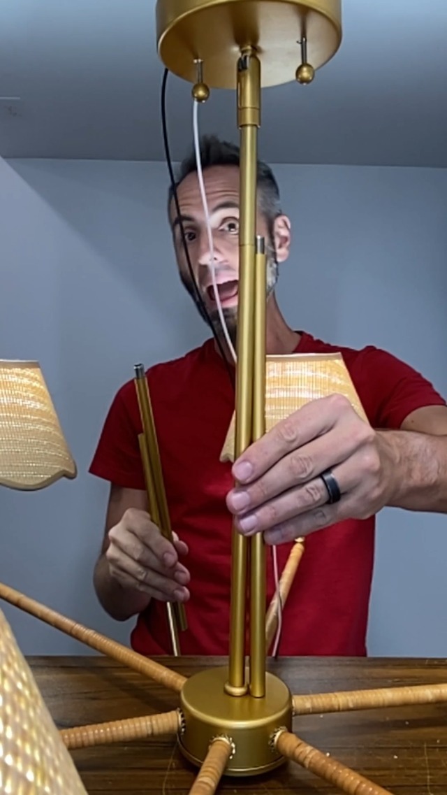 Best Chandelier on Amazon? | Boho Rattan Home Light Fixture