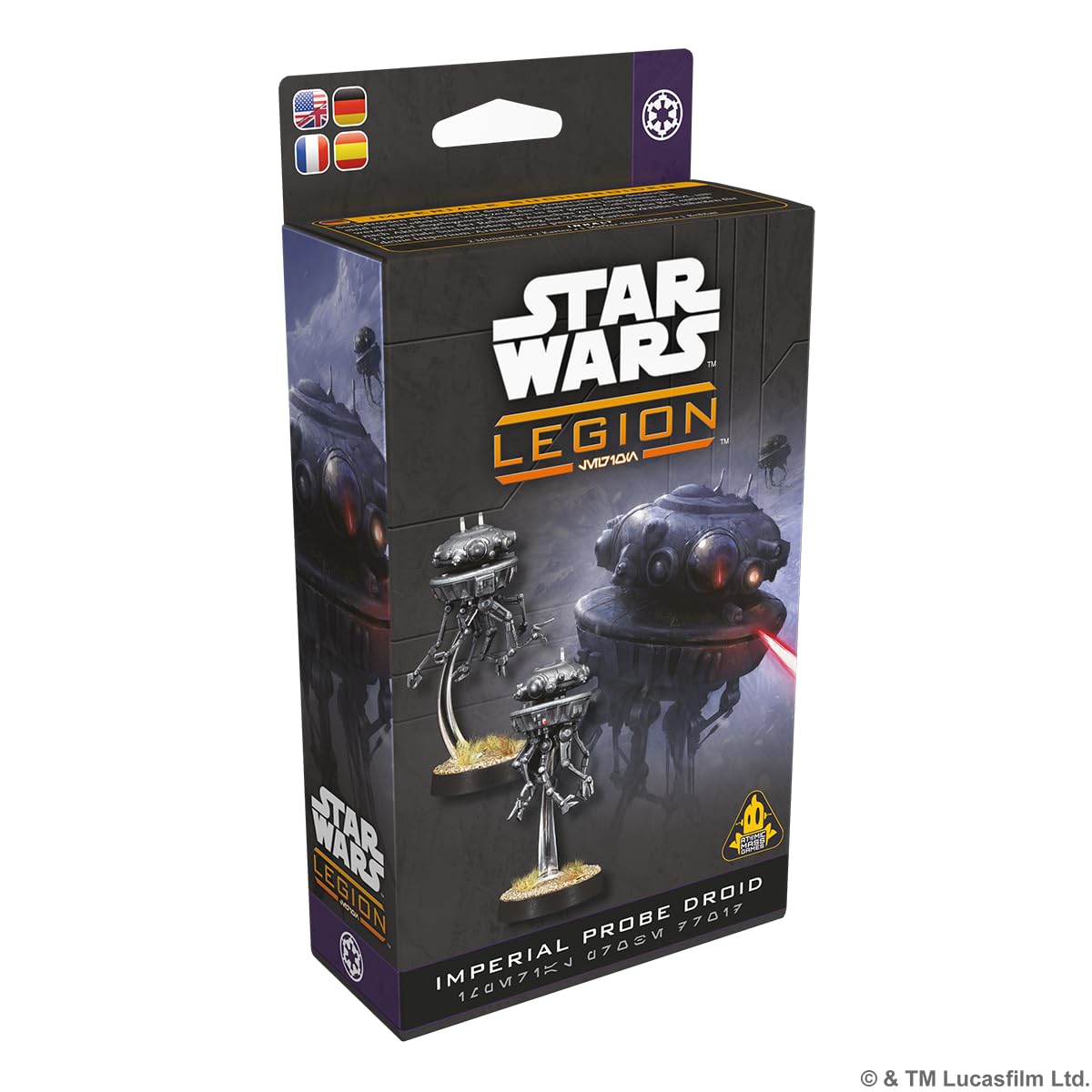 Asmodee, Star Wars: Legion – Imperial Probe Droid (Imperiale Suchdroid), versione DE, Espansione per tablet per 2 giocatori dai 14 anni in su, con tempo di riproduzione di 120-180 minuti, multilingue