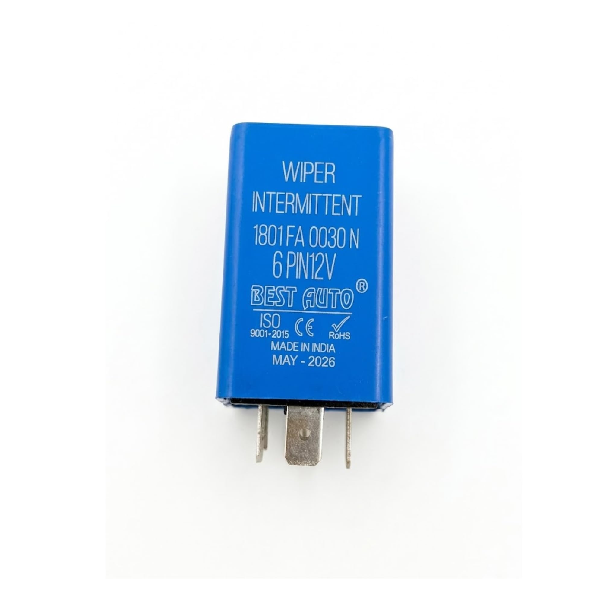Automotive Wiper Relay 6 Pin 12V 40A Compatible with Multiple Vehicle Applications | Code 82 1801FA0030A-picture-34