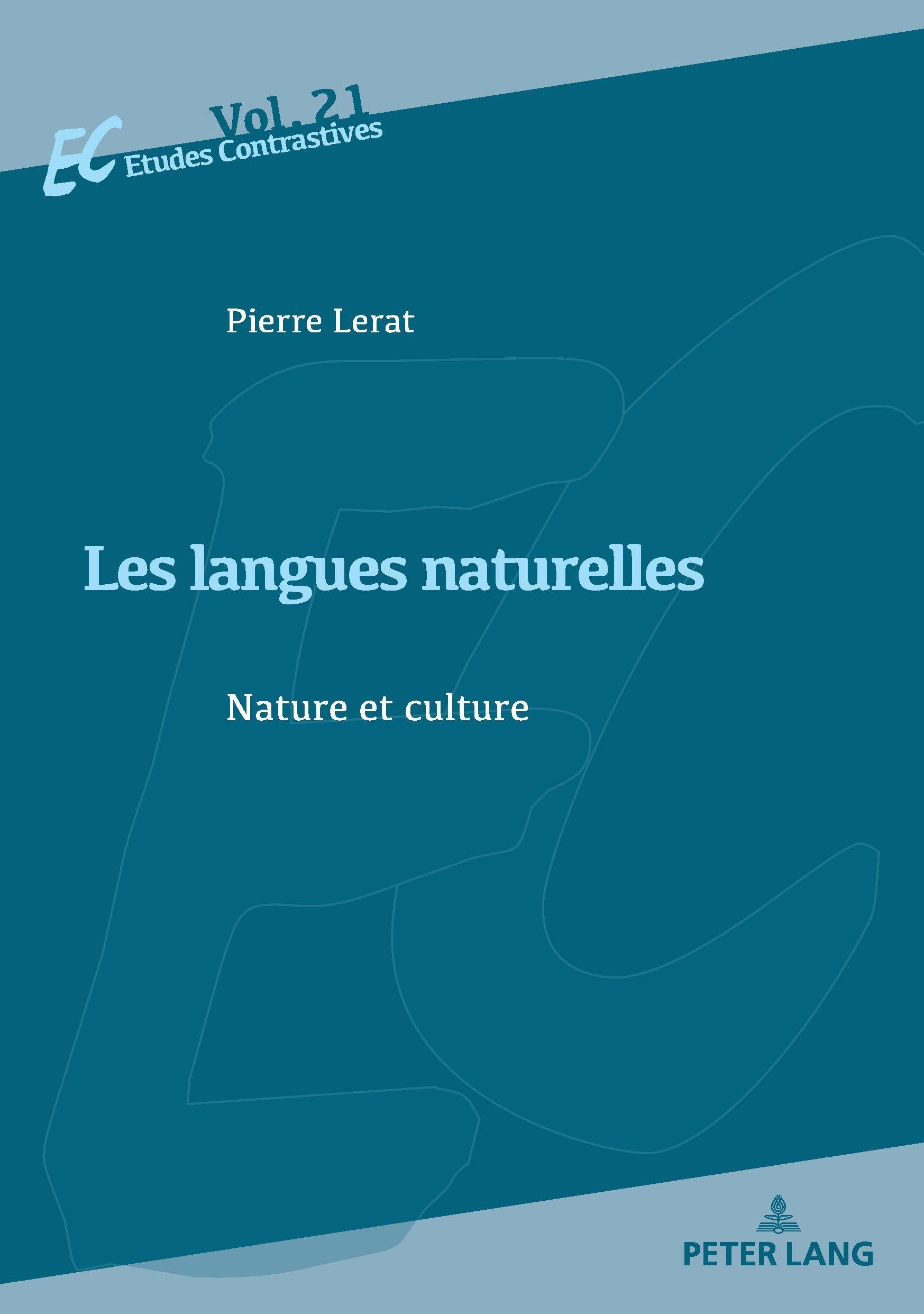 Les langues naturelles: Nature et culture