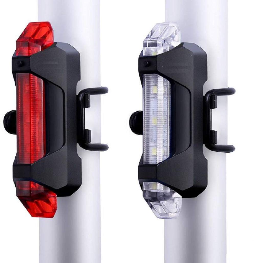 PRO365 DC918 Bicycle Lights Combo Pack/Rechargeable/Multiple Light Modes/Waterproof Head and Tail Light (6 Months Manufacturer Warranty) PRO365 DC918 Bicycle Lights Combo Pack/Rechargeable/Multiple Light Modes/Waterproof Head and Tail Light (6 Months Manufacturer Warranty)