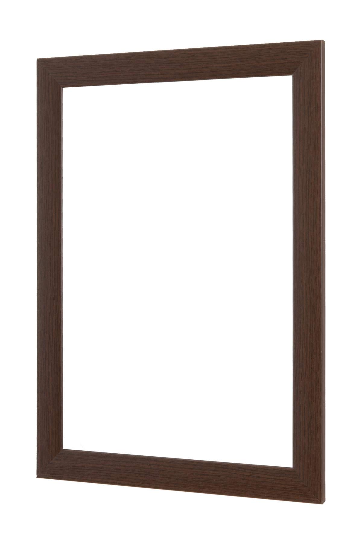 Cornice Portafoto 24x30 Legno Nero | Idea Regalo con Vetro Antiriflesso