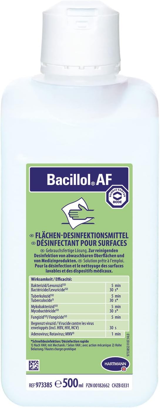 Disinfecting agent Bacillol® AF, Contents 500ml