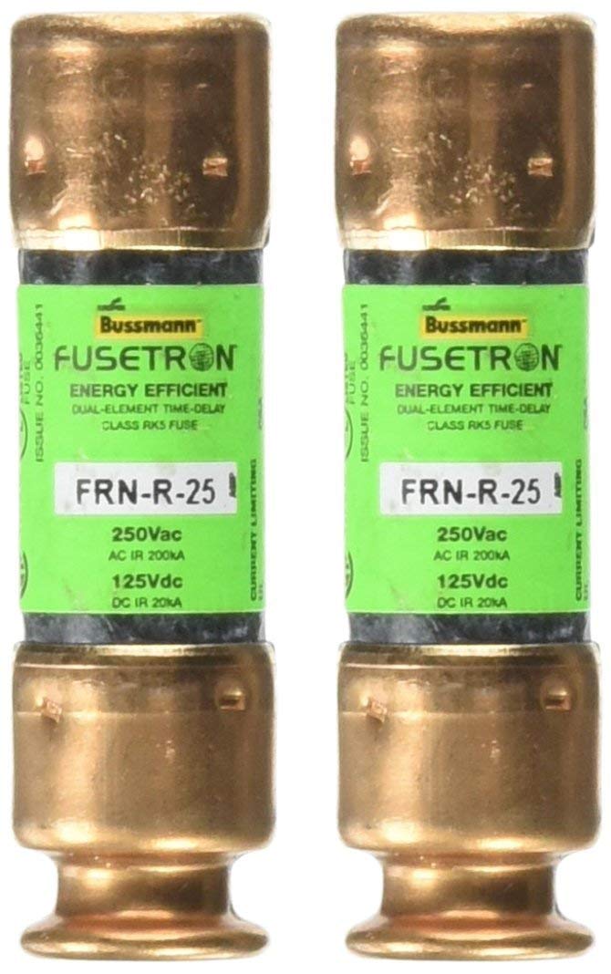Cartouche fusible FRN-R 25 A Bussmann BP/FRN-R-25 pour tableau électrique résidentiel