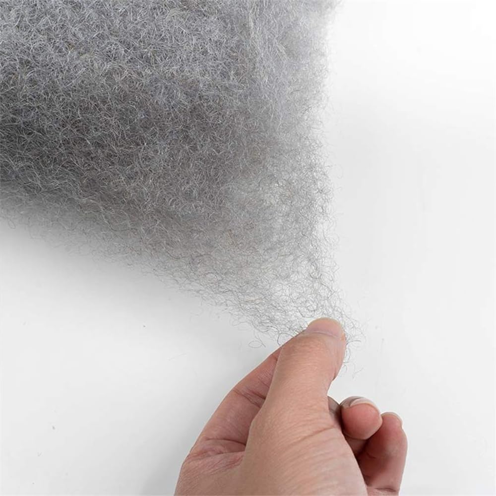 Zaplatanie włosów Afro Kinky Ludzkie Włosy Warkocze Włosy do Dredów, Naprawy Loków, Skręty - 50G/Opakowanie Szare Przedłużanie dredów(14inches)