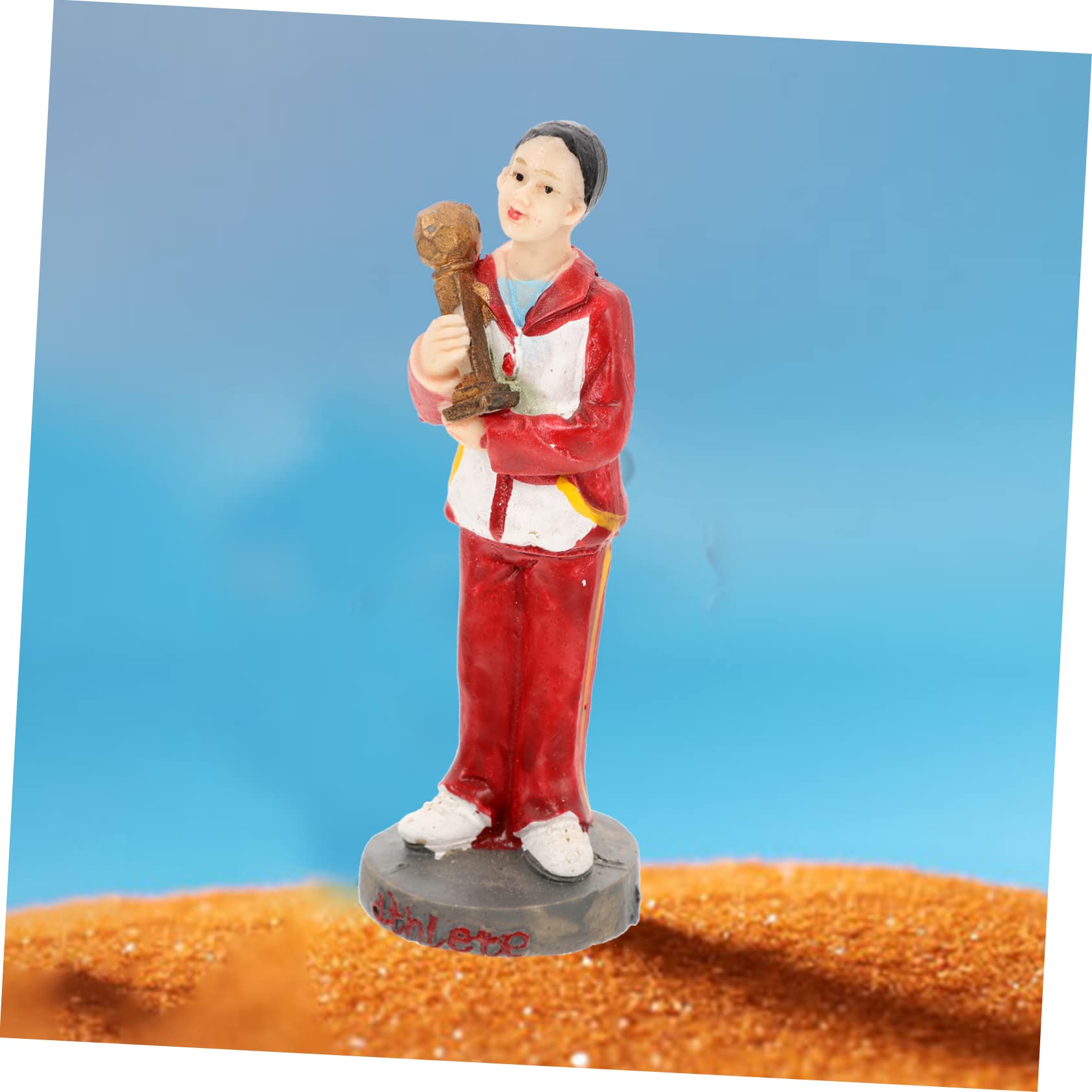 Set di 7 Figure Realistiche in Resina per Modellismo, Miniature Persone per Progetti Scolastici o Decorazioni, Accessori per Tavolo in Sabbia, Stile Realistico Stili multipli