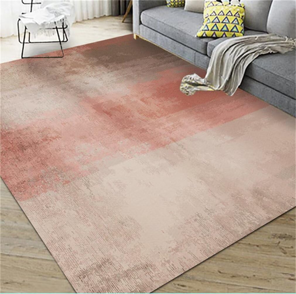 Grand tapis chambre rose 200x250 pour ambiance cosy