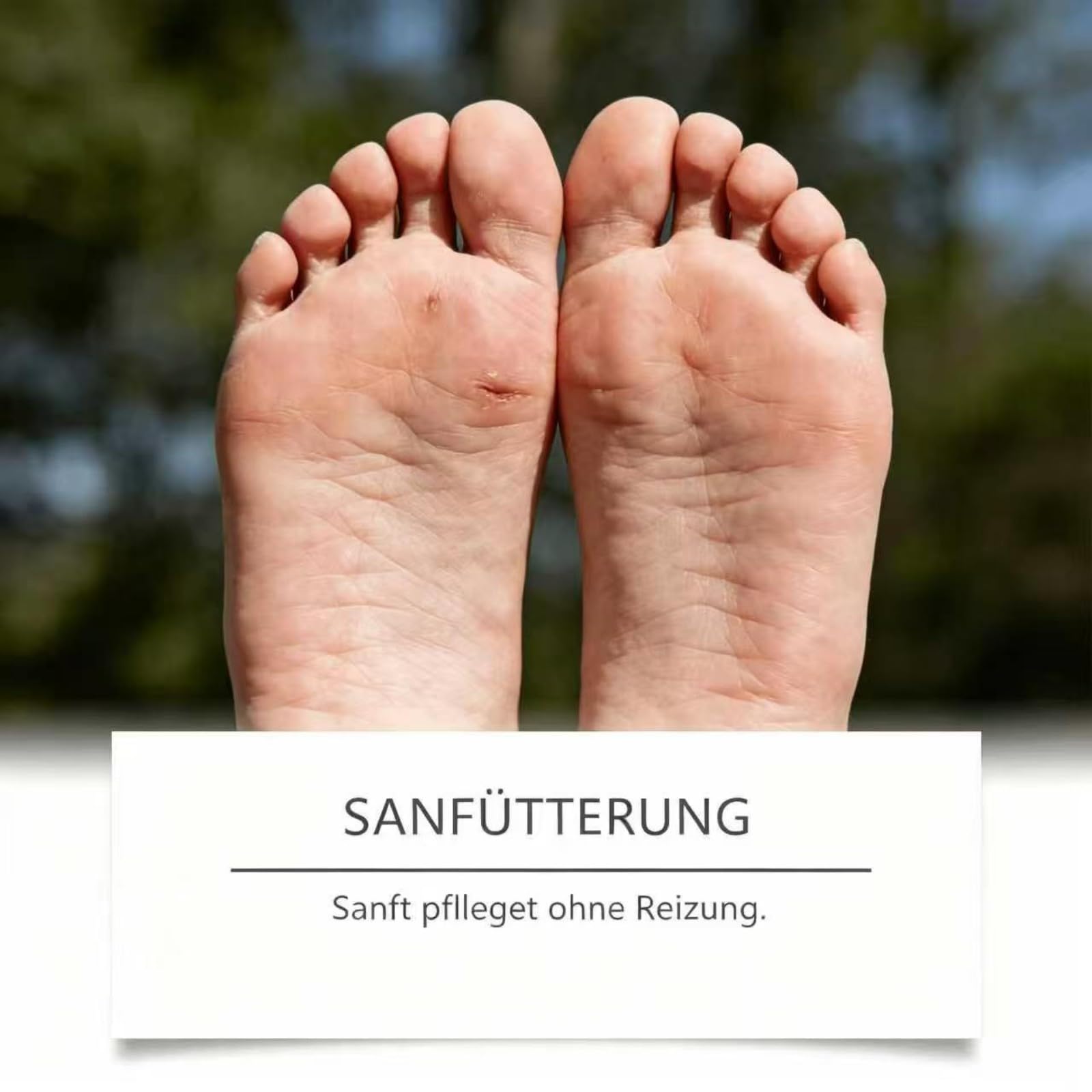 Feuchtigkeitsspray für frische und hygienische Füße, Fußspray für trockene Haut, feuchtigkeitsspendend, universell für Männer und Frauen (100ml*1pcs)