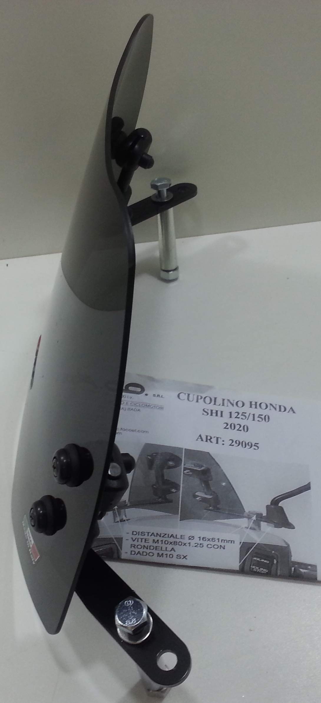 CUPOLINO FUME' SCURO HONDA SHi 125-150 anno 2020 i