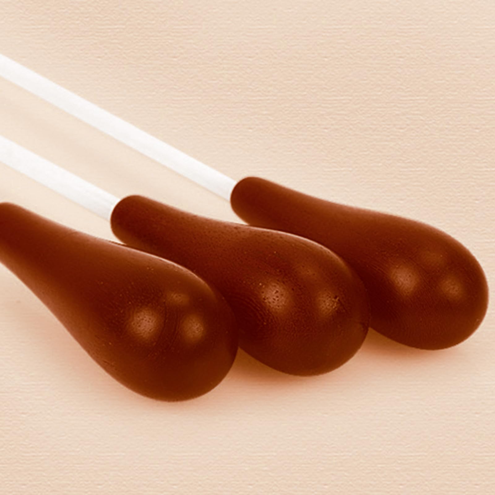 Lzeouean 2X Bâton De Chef D'Orchestre Professionnel En Palissandre De 38,3 Cm De Direction D'Orchestre De Directeur De Groupe De Rythme Portable