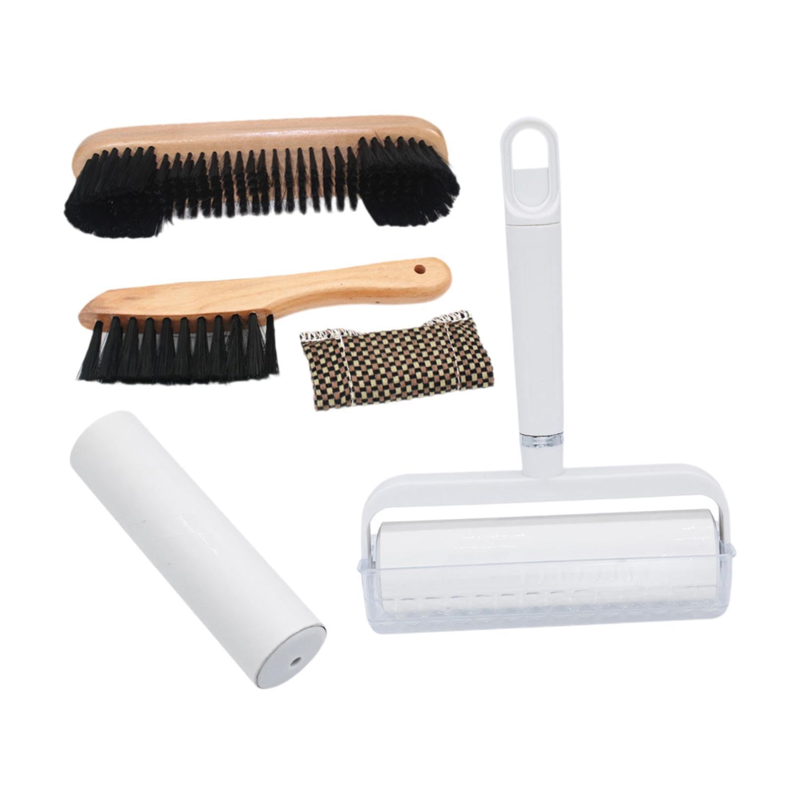 Billiards Pool Table and Rail Brush Protable with Sticky Lint Roller, Billiard Accessories